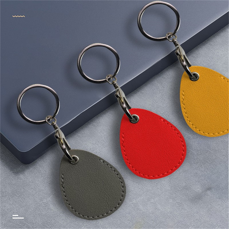Chain Lock Combination - AO New PU Leather 1pc Keychain