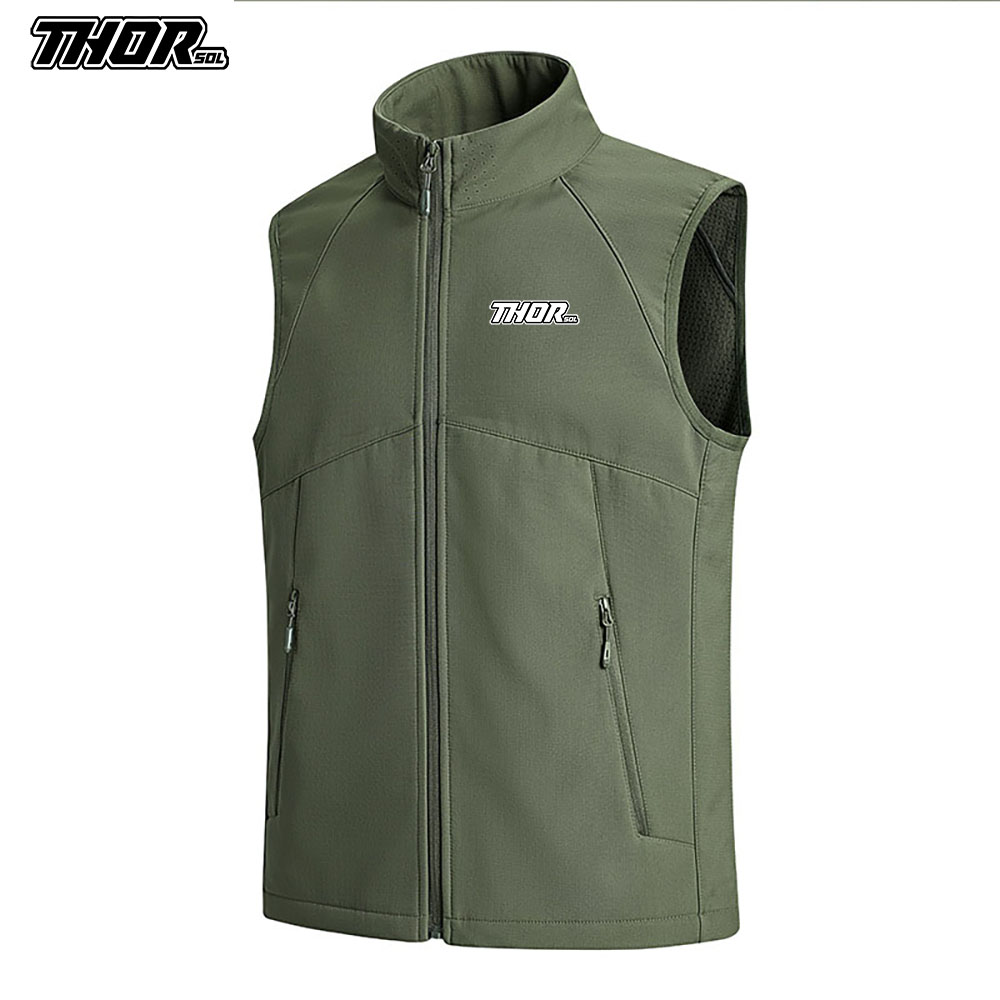 Cycling Commuter Jacket - THORSOL Winter Cycling Vest Windproof Man