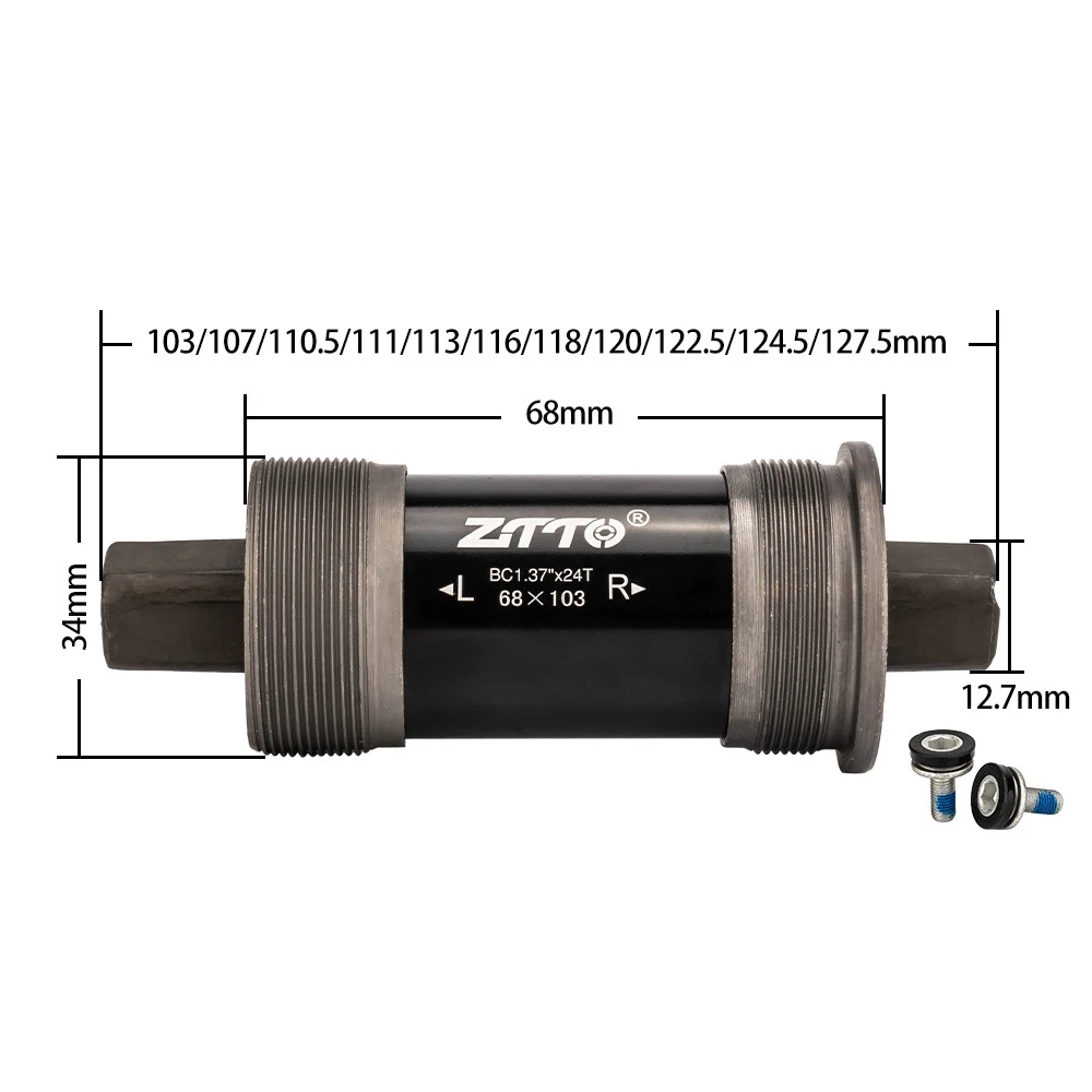 Cycling Zones - ZTTO Square Taper Bike Bottom Bracket,