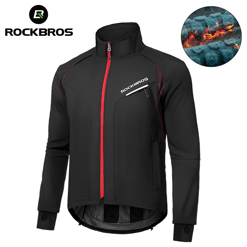 Cycling Commuter Jacket - ROCKBROS Winter Warmer Bicycle Jackets Windproof