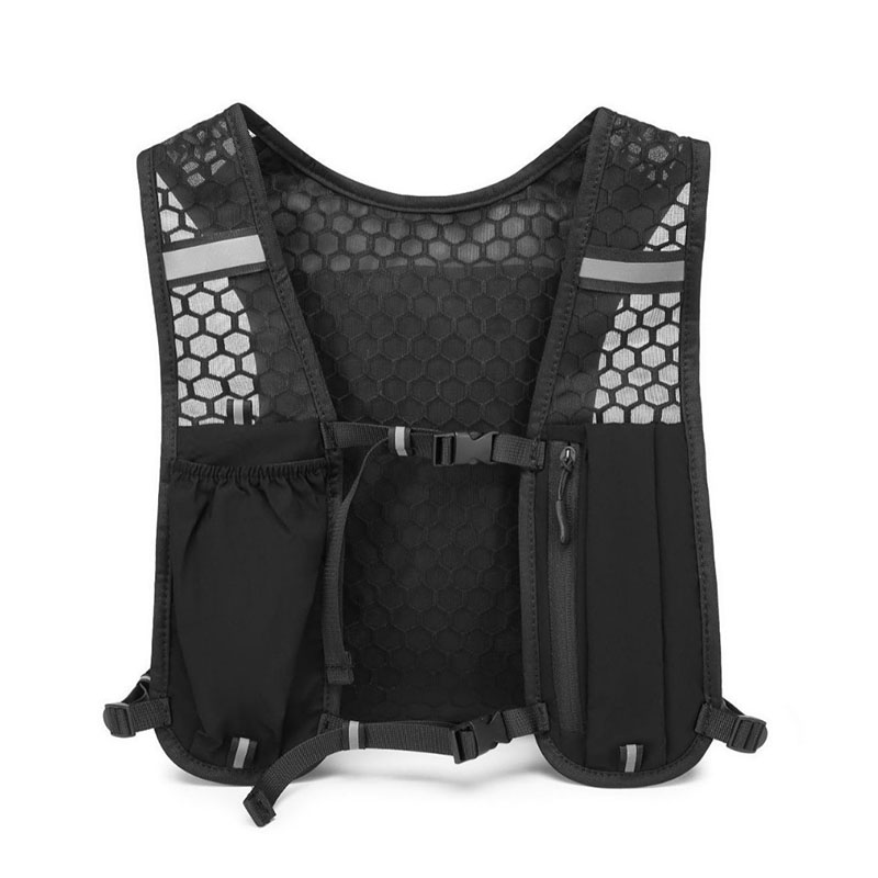 Reflective Vest Cycling - Reflective Breathable Running Vest Adjustable Sports