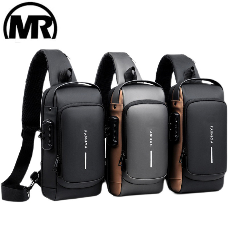 Chain Lock Combination - Password Lock Anti-theft Men's Bag Men's