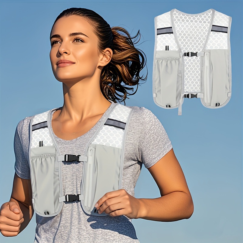Reflective Vest Cycling - Lightweight Outdoor Mountaineering Camping Hiking Sports
