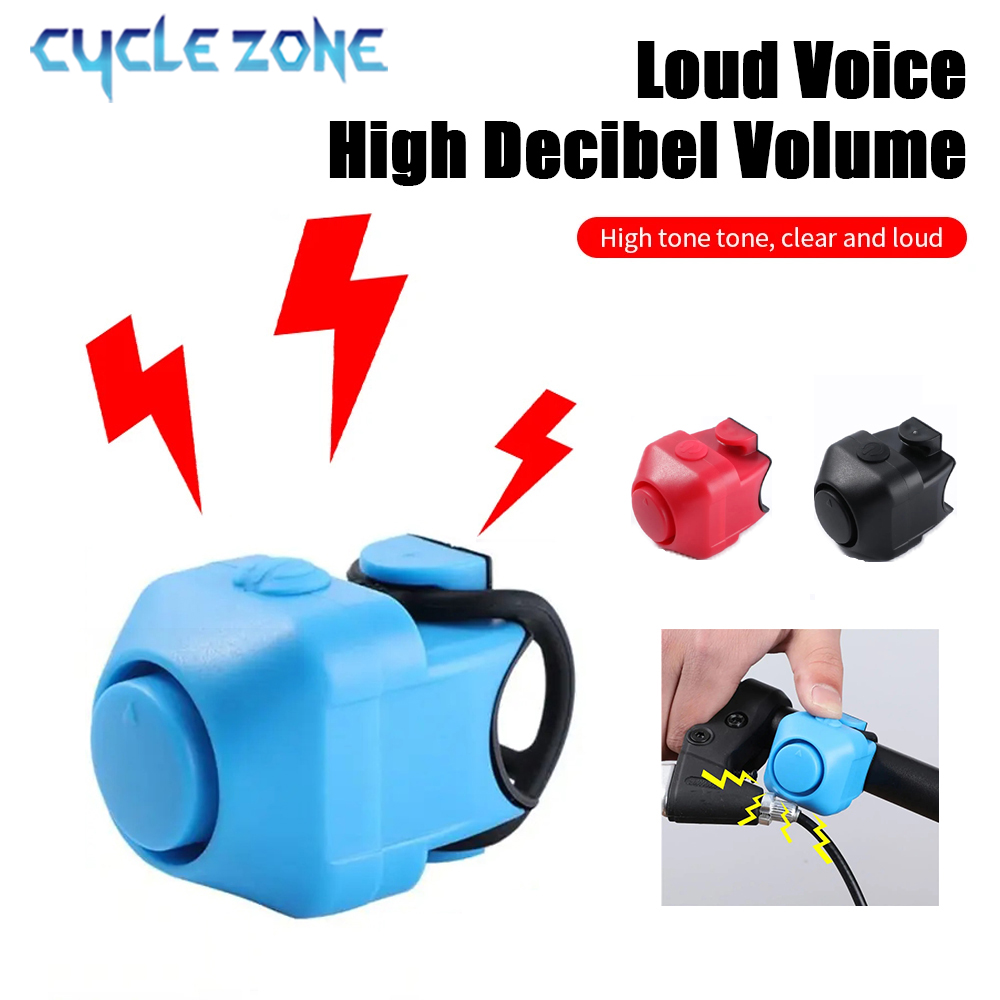 Bell Handlebar Ring - Bicycle Electronic Horn Alarm Warning Safety