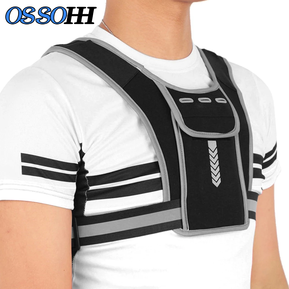 1Pcs Reflective Running Vest,  - Reflective Vest Cycling 评论和价格