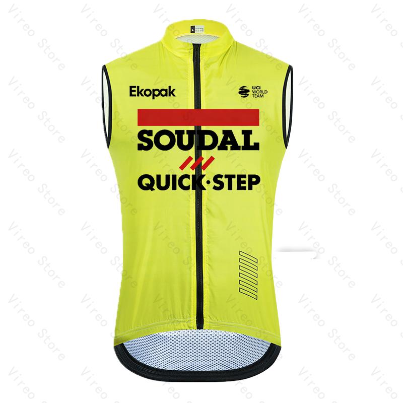 Soudal Quick-Step Men's Cyclin - Reflective Vest Cycling 评论和价格