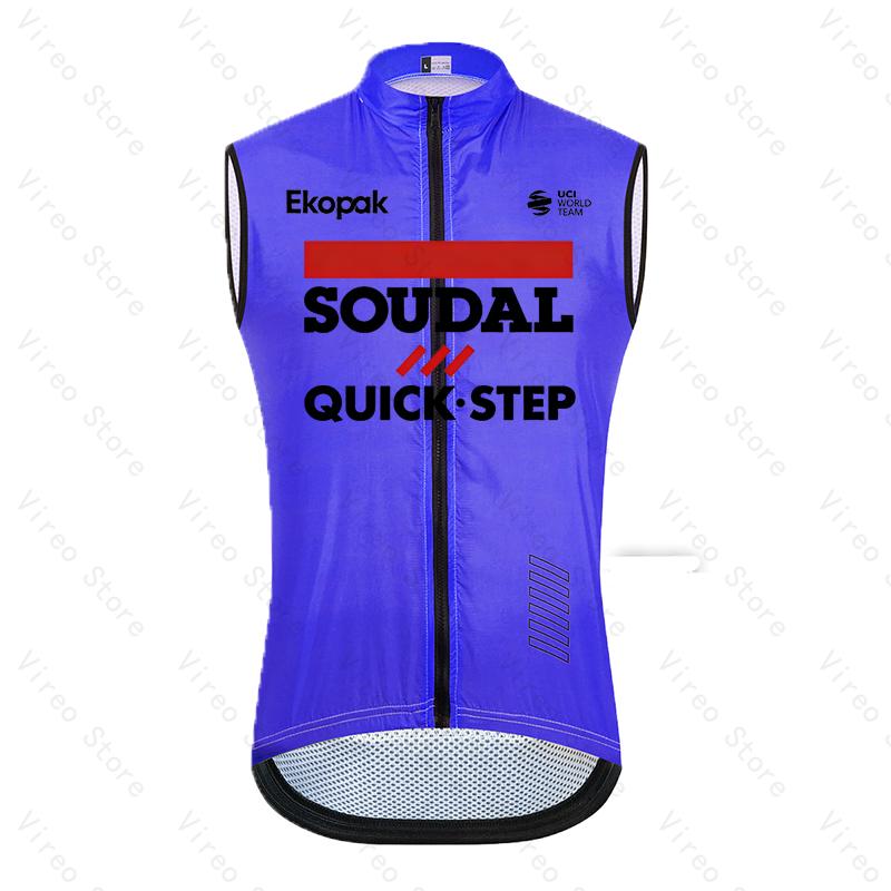 Soudal Quick-Step Men's Cyclin - Reflective Vest Cycling 评论和价格