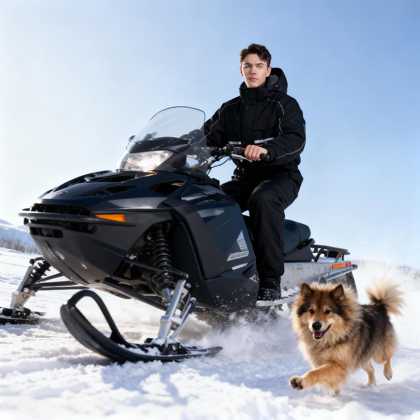 Motorcycle Winter Jacket 4-Poc - Cycling Commute Clothes 评论和价格