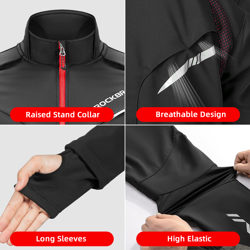 ROCKBROS Winter Warmer Bicycle - Cycling Commuter Jacket 评论和价格