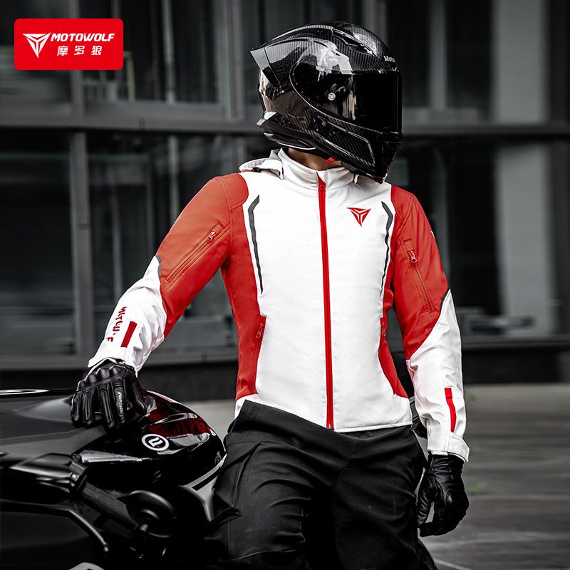 MOTOWOLF Windbreaker Motorcycl - Cycling Commute Jacket 评论和价格