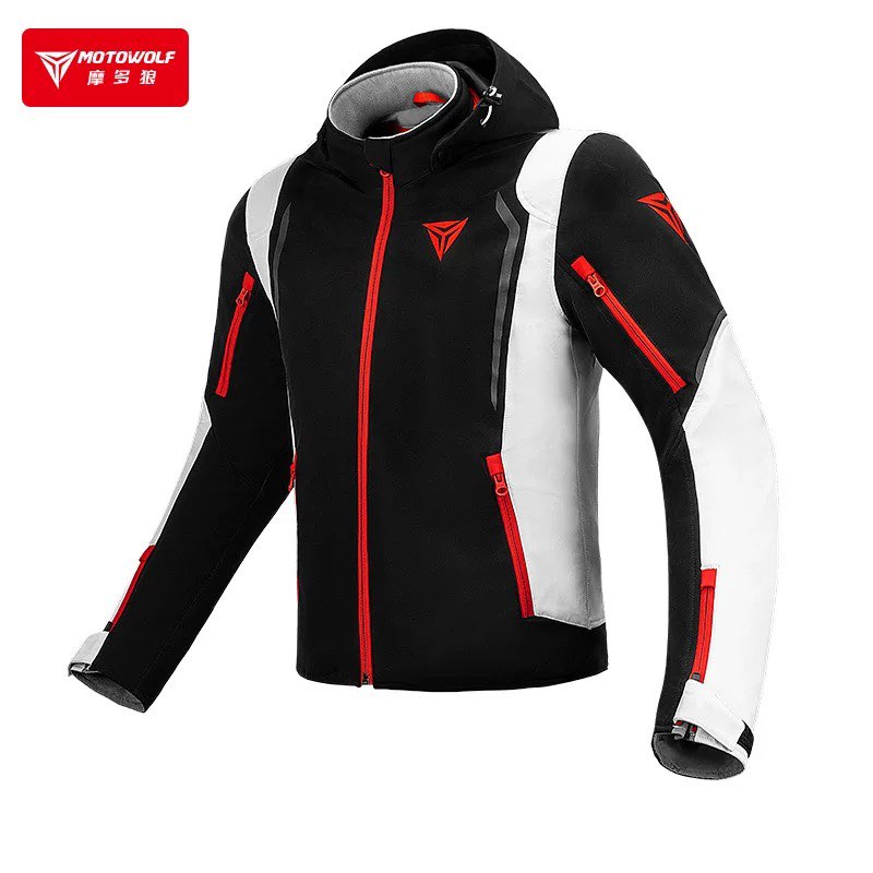 MOTOWOLF Windbreaker Motorcycl - Cycling Commute Jacket 评论和价格