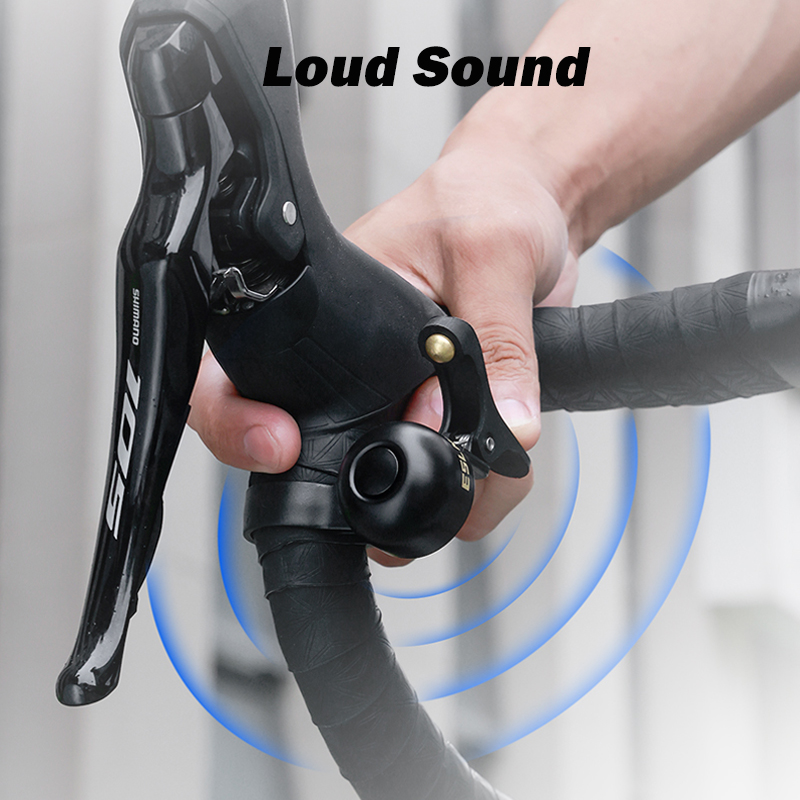 Portable Bicycle Bell for Road - Bell Handlebar Ring 评论和价格