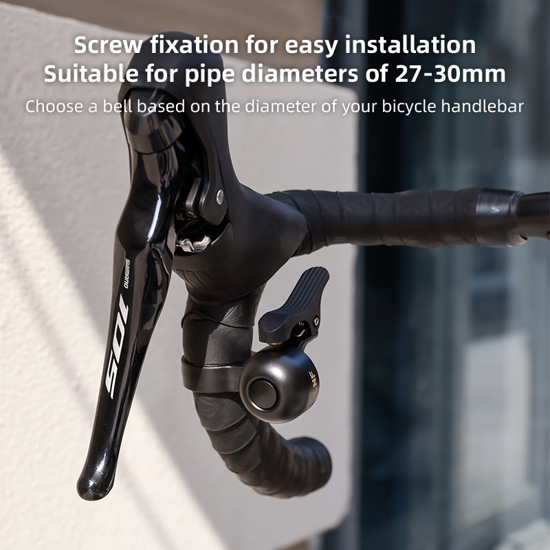 Portable Bicycle Bell for Road - Bell Handlebar Ring 评论和价格