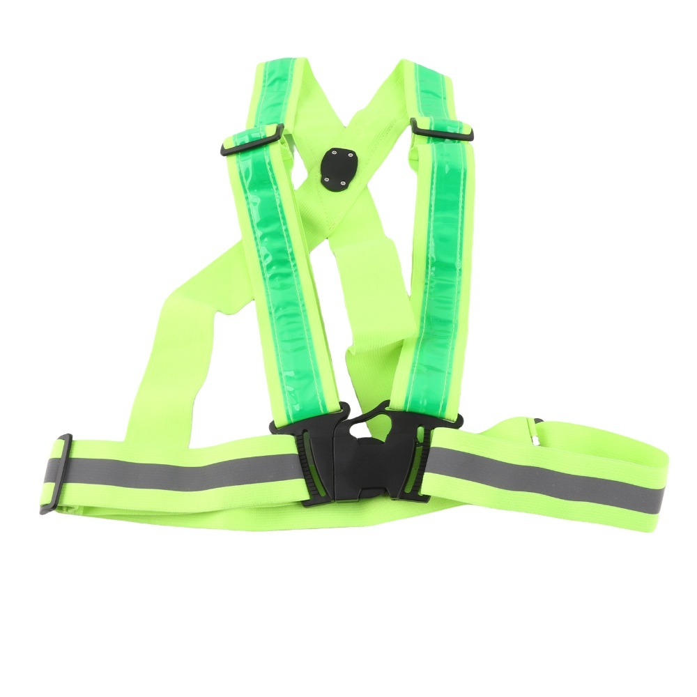 New Polyester LED Safety Vest  - Reflective Vest Cycling 评论和价格