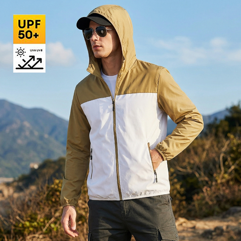 New Summer Men's Sunscreen Jac - Cycling Commute Jacket 评论和价格