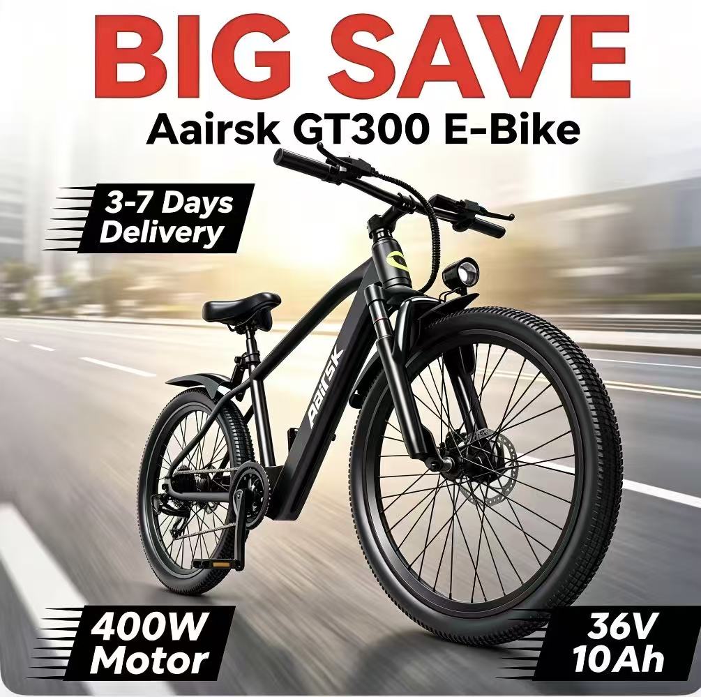 GT300 24 Inch Electric Mountai - Commuter Biking 评论和价格