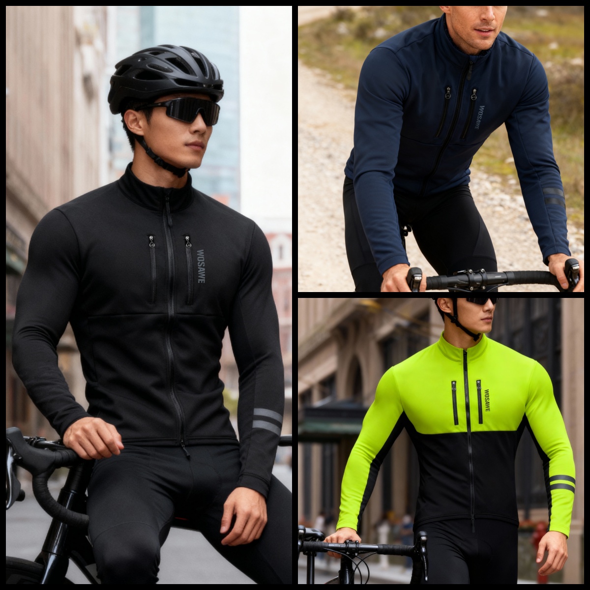 WOSAWE Cycling Jacket Winter T - Cycling Commuter Jacket 评论和价格