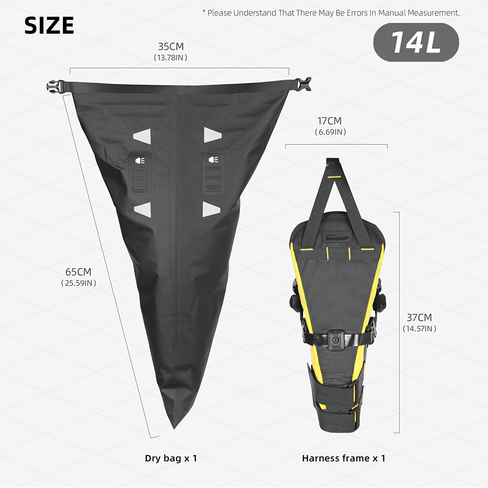 Rhinowalk Upgraded Bicycle Tai - Cycling Journey 评论和价格