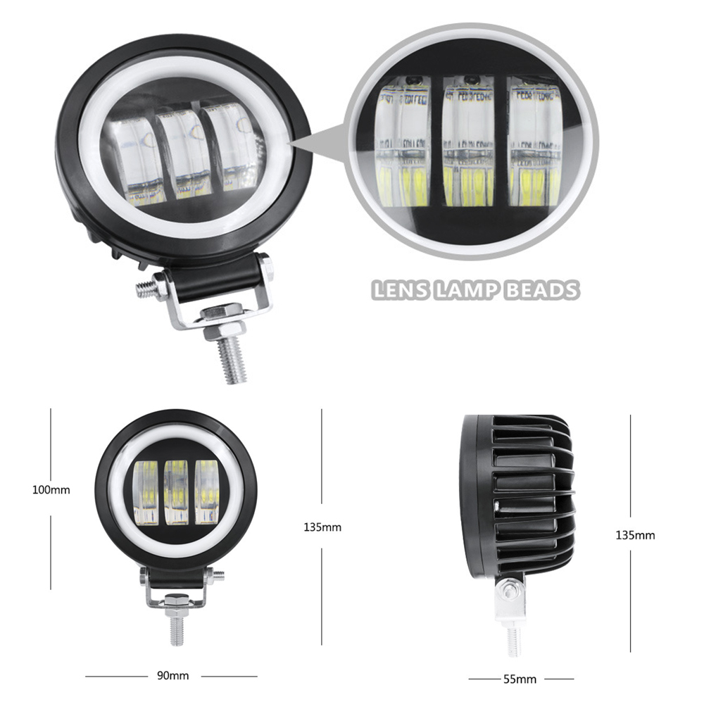 5 Inch Motorcycle Spotlight LE - Cycling Zones 评论和价格