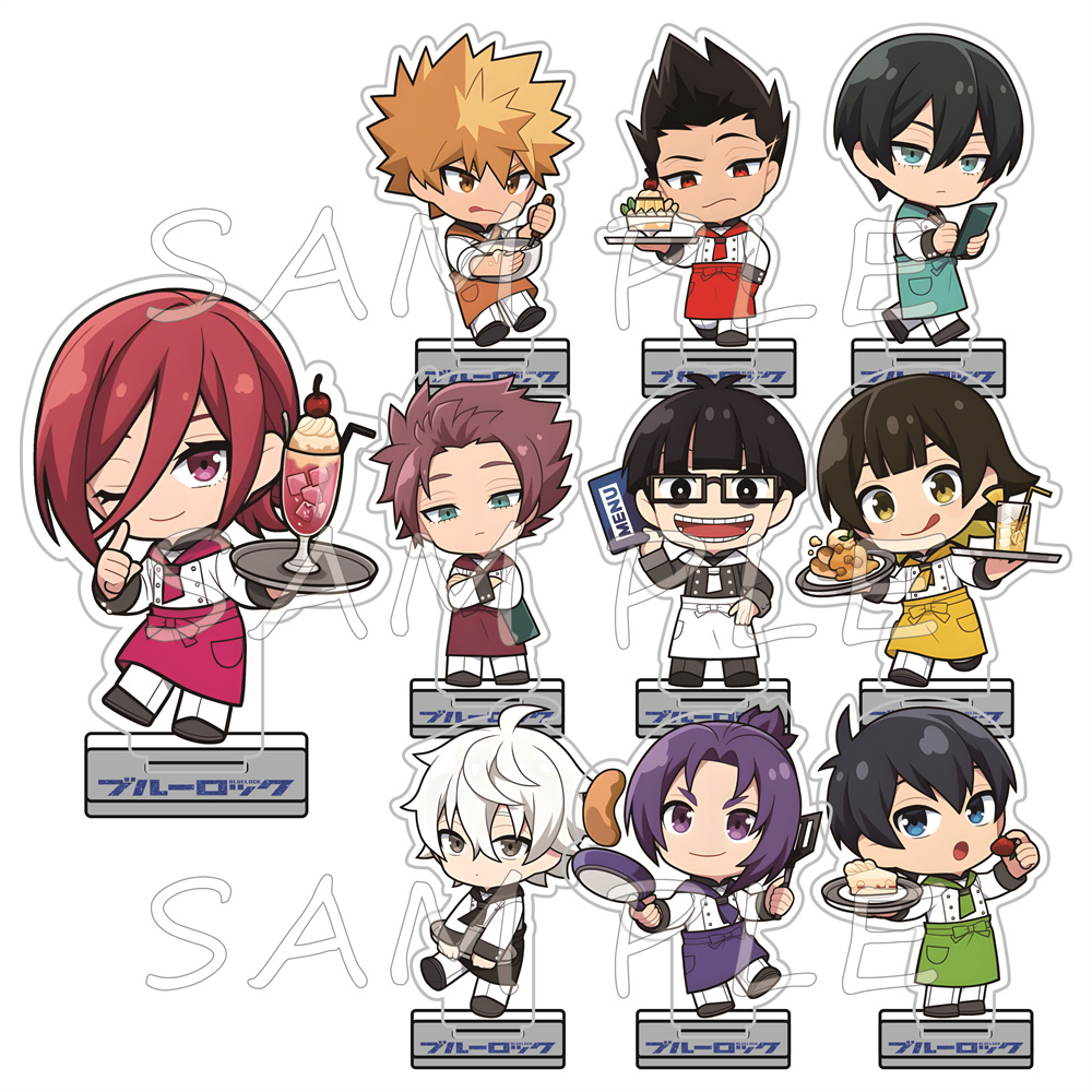 Blue Lock 10cm Acrylic Stand F - Chain Lock Combination 评论和价格