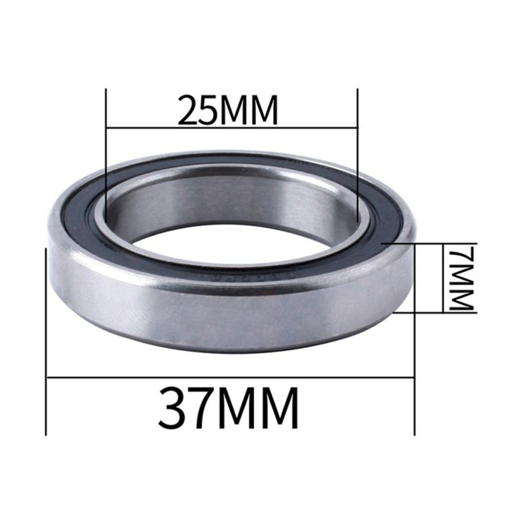 1Pair 25x37x7MM Ball Bearing 6 - Cycling Zones 评论和价格