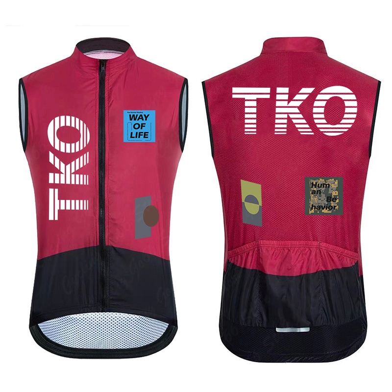 TKO Men's Windproof Waterproof - Reflective Vest Cycling 评论和价格