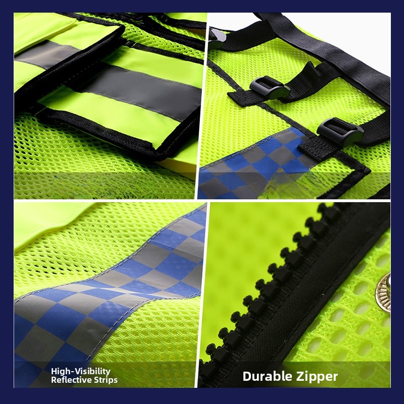 Reflective Safety Vest Multi-F - Reflective Vest Cycling 评论和价格