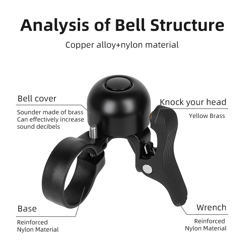 ESLNF Bicycle Bell for Road Bi - Bell Handlebar Ring 评论和价格