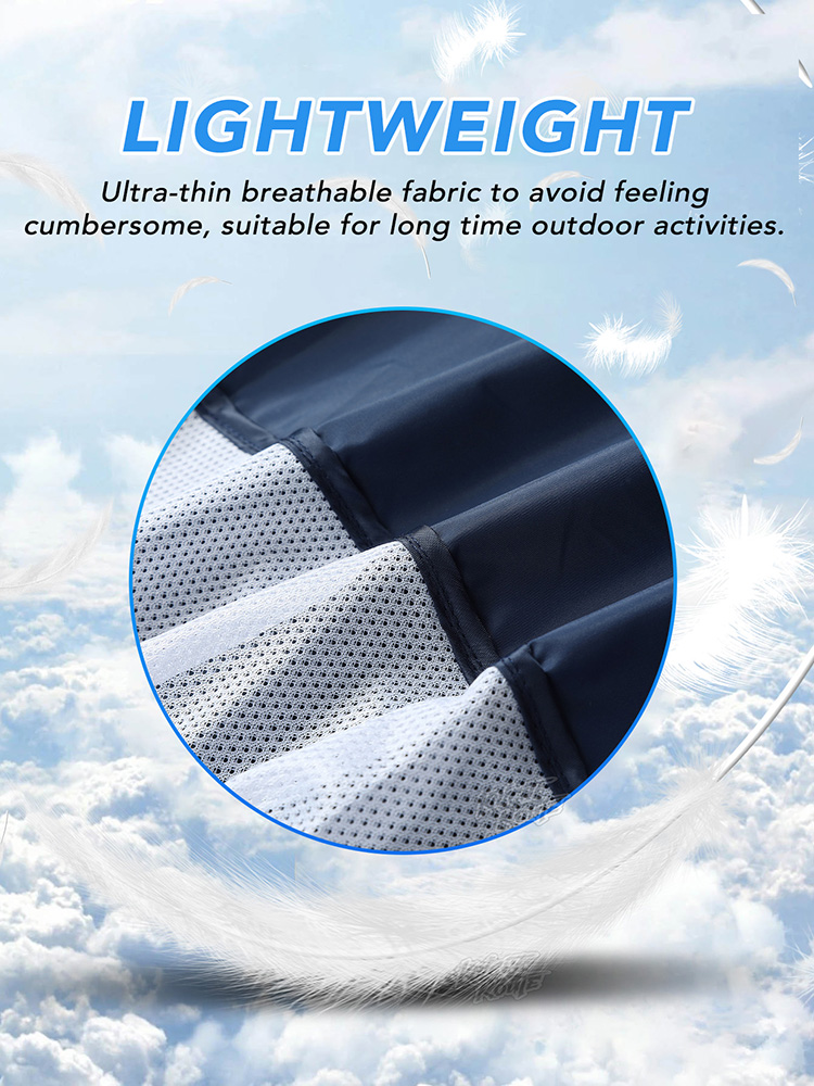 Fan Vest Wearable Cooling Air- - Cycling Commute Clothes 评论和价格