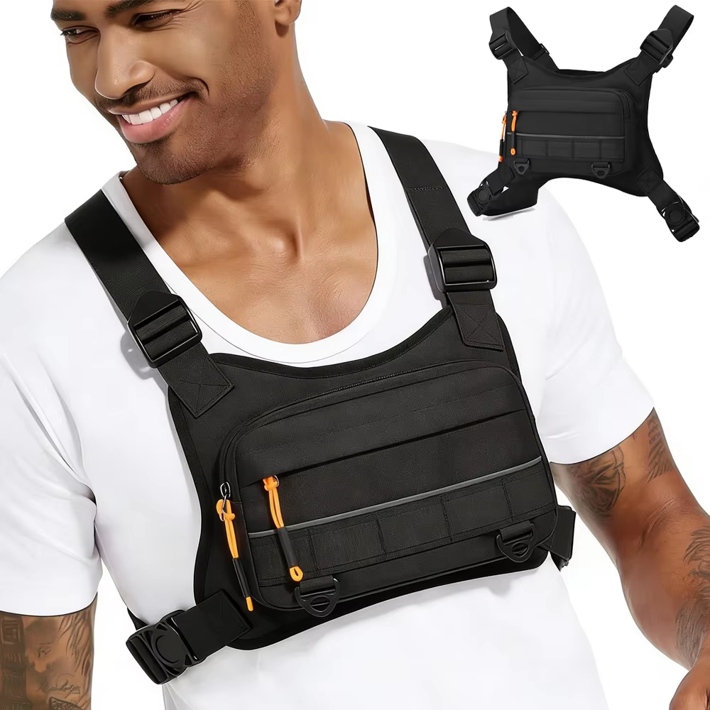 Cycling Front Chest Vest Tacti - Reflective Vest Cycling 评论和价格