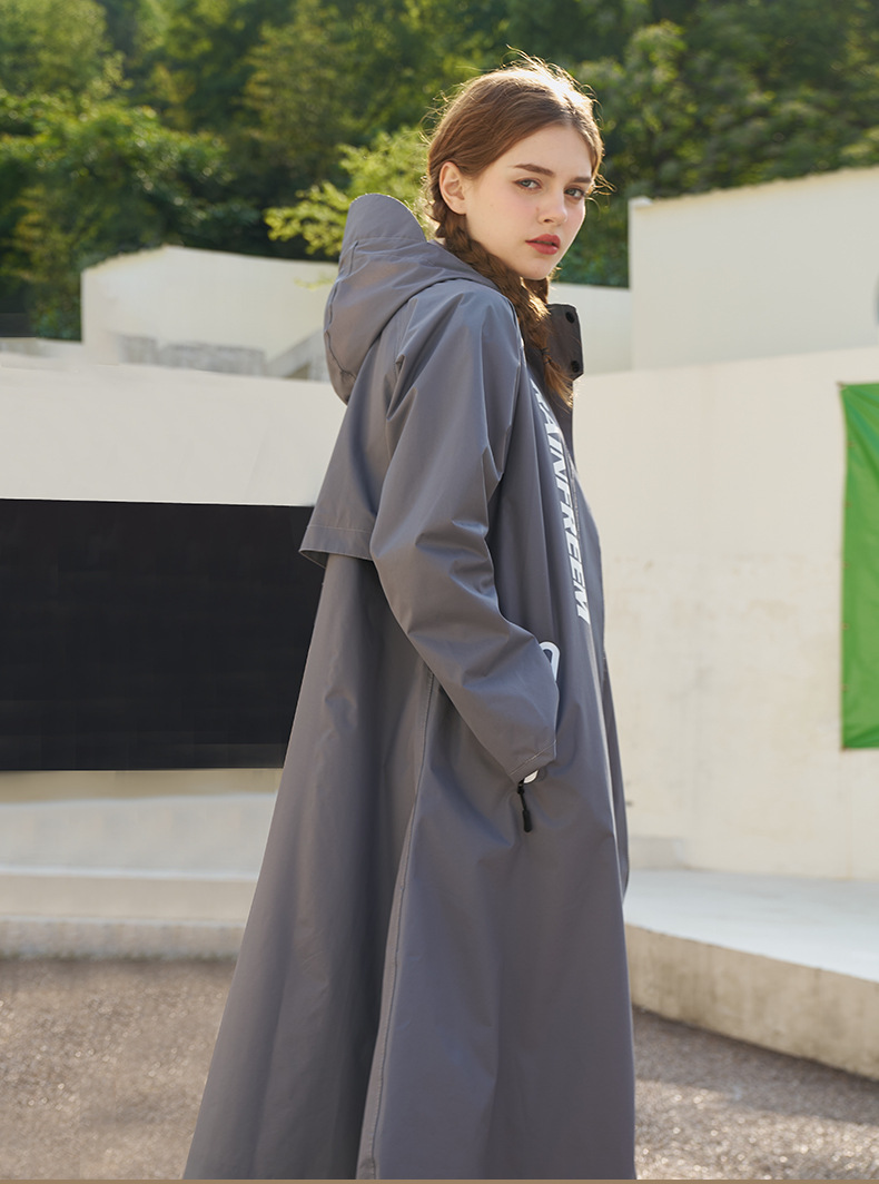 Oversize Single Long Style Rai - Cycling Commuter Rain Gear 评论和价格