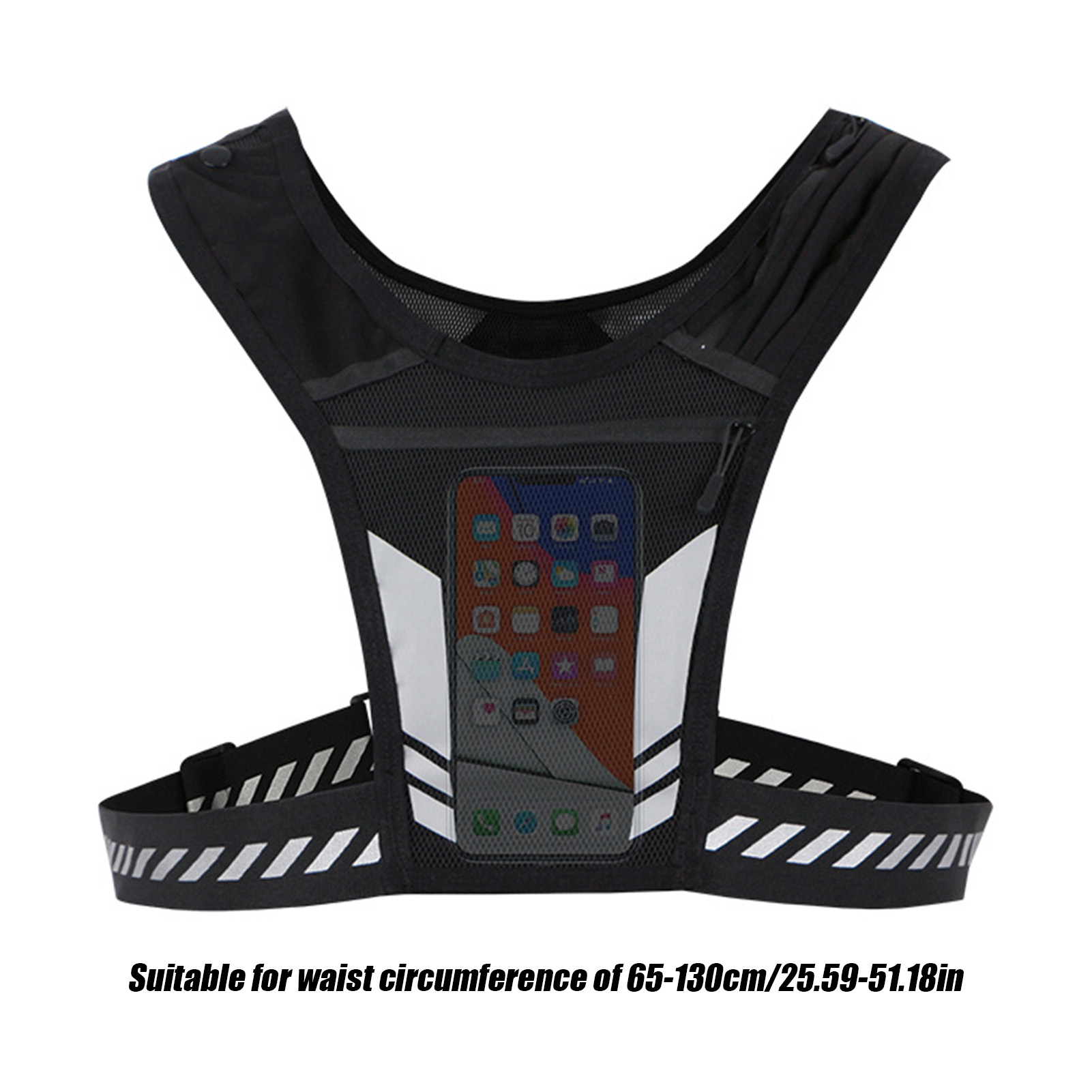 Sport Vest Phone Bag Reflectiv - Reflective Vest Cycling 评论和价格