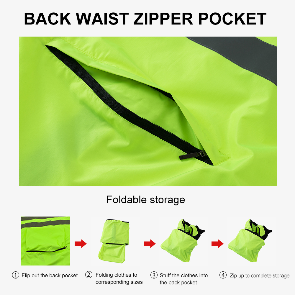 HISERWA Cycling Windbreaker Wi - Cycling Commuter Jacket 评论和价格